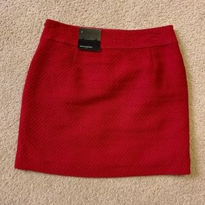 Red Mini Skirt